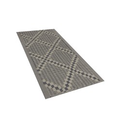 Dywan zewnętrzny 60 x 105 cm brązowoszary JALNA