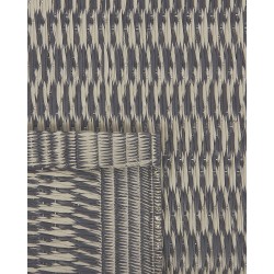 Dywan zewnętrzny 60 x 105 cm brązowoszary JALNA