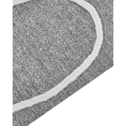 Dywan zewnętrzny 140 x 200 cm szary YAVU