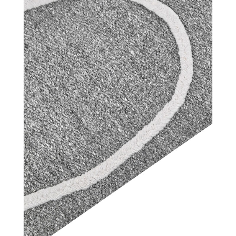 Dywan zewnętrzny 140 x 200 cm szary YAVU