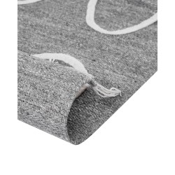 Dywan zewnętrzny 140 x 200 cm szary YAVU