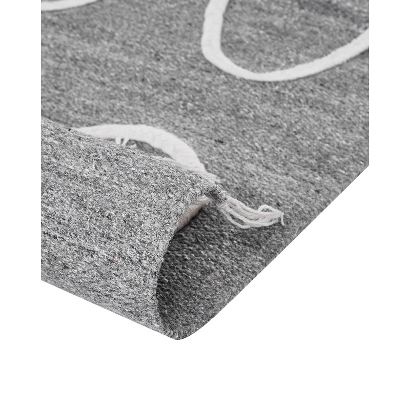 Dywan zewnętrzny 140 x 200 cm szary YAVU