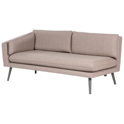 Sofa ogrodowa modułowa 5-osobowa beżowa LORETELLO