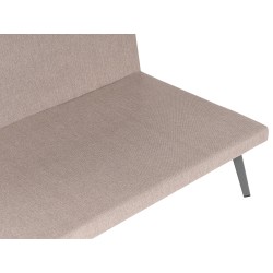 Sofa ogrodowa modułowa 5-osobowa beżowa LORETELLO