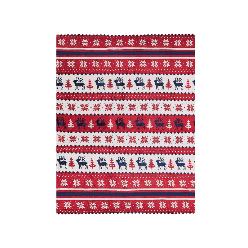 Koc REKA 150 x 200 cm Czerwony