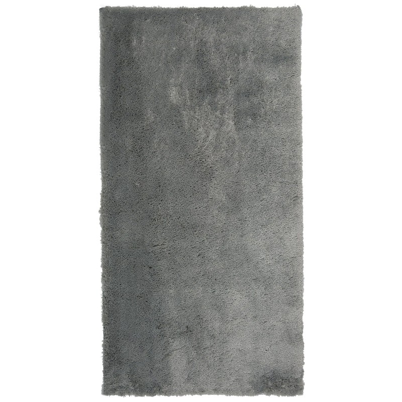 Dywan shaggy 80 x 150 cm szary EVREN