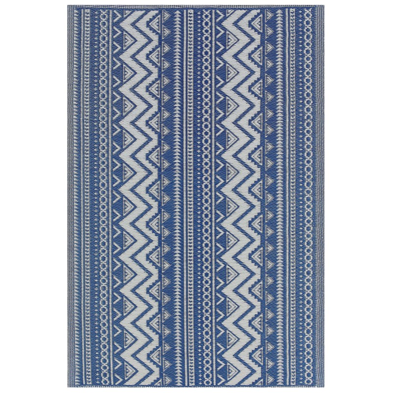 Dywan zewnętrzny 120 x 180 cm niebieski NAGPUR