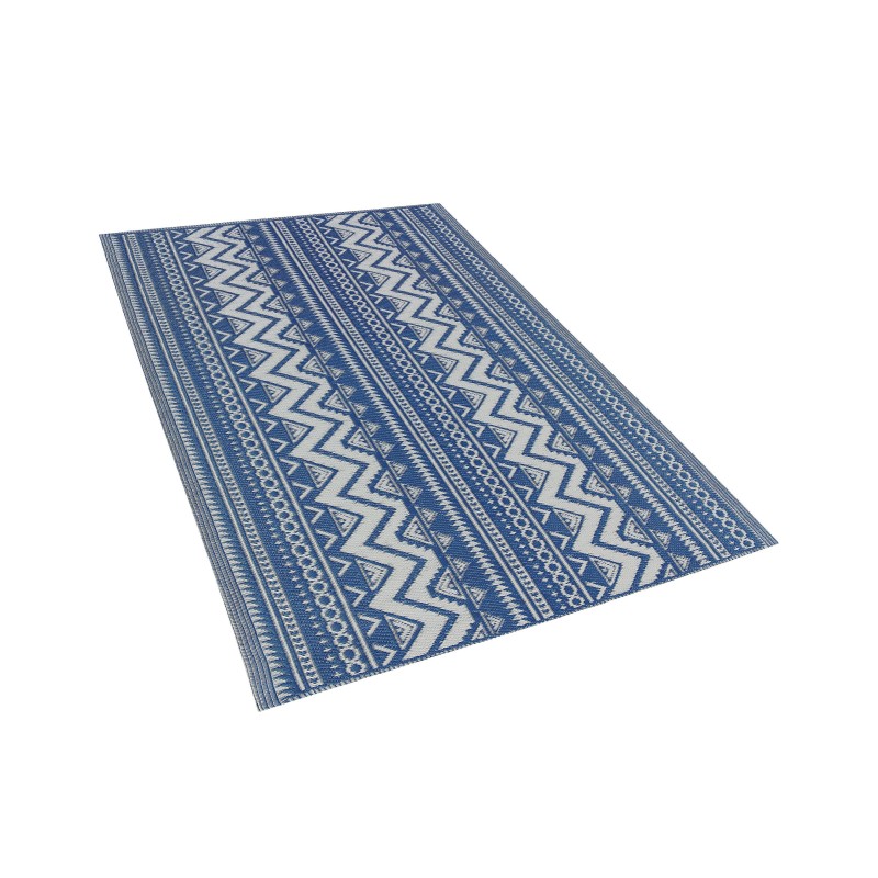 Dywan zewnętrzny 120 x 180 cm niebieski NAGPUR