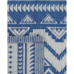 Dywan zewnętrzny 120 x 180 cm niebieski NAGPUR