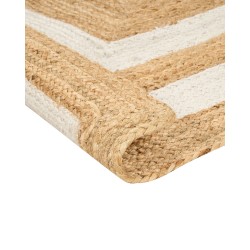 Dywan z juty 160 x 230 cm beżowy GEMEREK