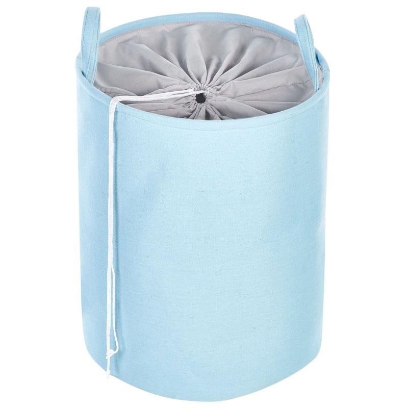 Zestaw 3 koszy tekstylnych niebieski ARCHA