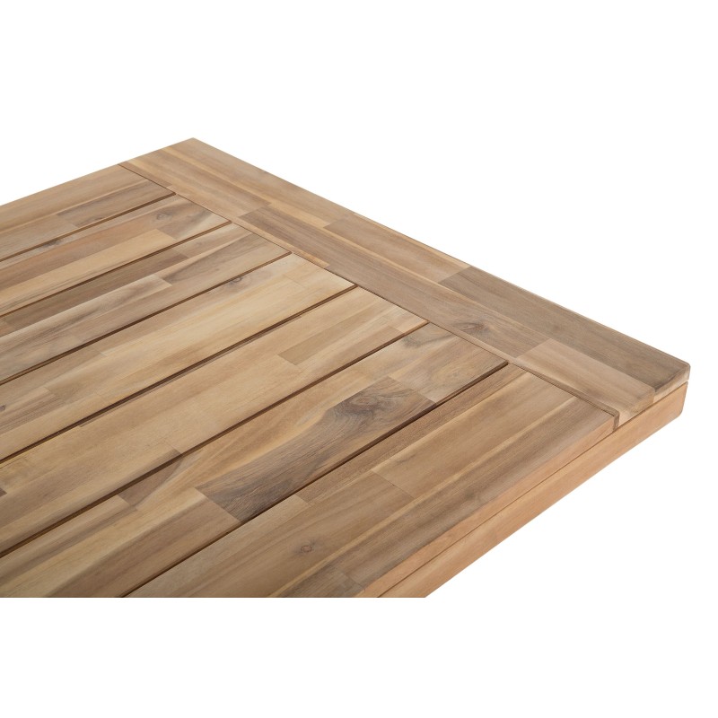 Stół ogrodowy SCANIA 170 cm 80 cm Drewno akacjowe Biały