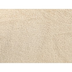 Koc NAMDU 125 x 150 cm Jasnobeżowy