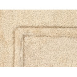 Koc NAMDU 125 x 150 cm Jasnobeżowy