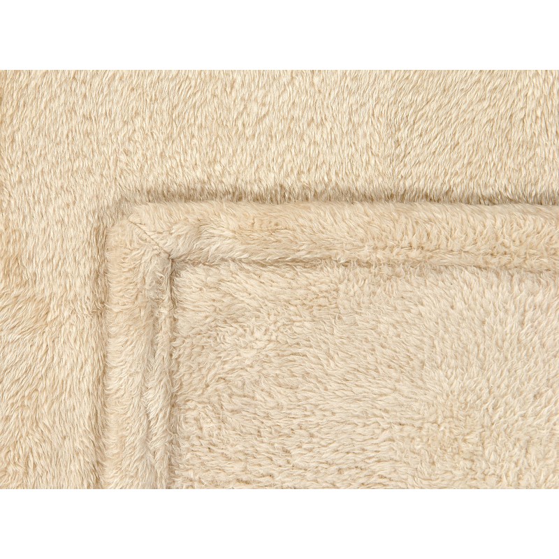 Koc NAMDU 125 x 150 cm Jasnobeżowy