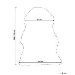 Skóra owcza ciemnozielona ULURU