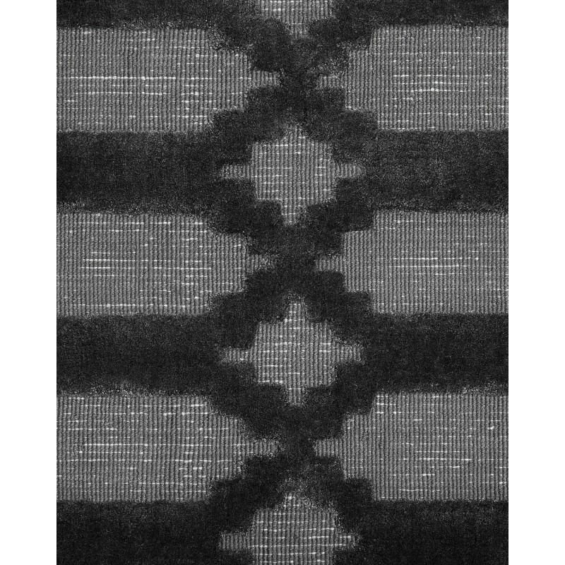 Dywan wiskozowy 160 x 230 cm szary CIZRE