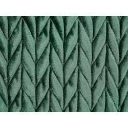 Zestaw 2 poduszek dekoracyjnych ECLIPTA 45 x 45 cm Zielony Jednolity