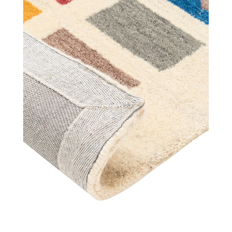 Dywan wełniany gabbeh 160 x 230 cm wielokolorowy MURATLI