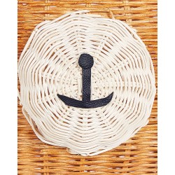 Kosz na zabawki Miś HIMBA Rattan Naturalny