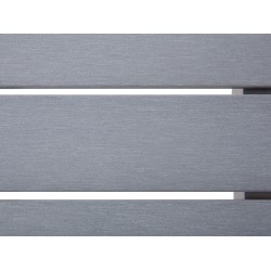 Stolik kawowy ogrodowy 90 x 50 cm jasnoszary SALERNO