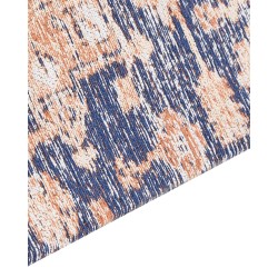 Dywan bawełniany 80 x 300 cm niebiesko-czerwony KURIN