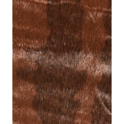 Dywan ekoskóra 130 x 170 cm brązowo-biały BOGONG