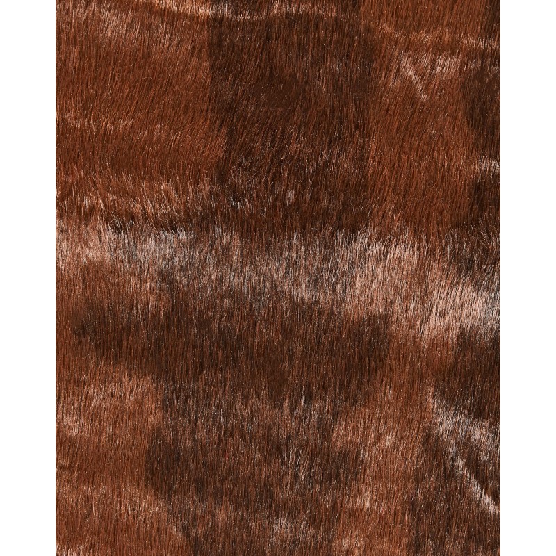 Dywan ekoskóra 130 x 170 cm brązowo-biały BOGONG