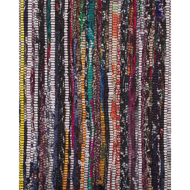 Dywan 140 x 200 cm ciemny wielokolorowy DANCA