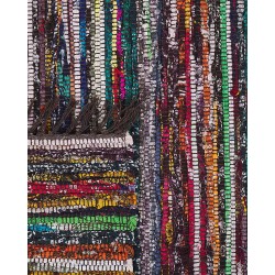 Dywan 140 x 200 cm ciemny wielokolorowy DANCA