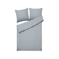 Komplet pościeli AVONDALE Bawełna satynowa 155 x 220 cm Szary