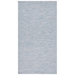 Dywan bawełniany 80 x 150 cm niebieski DERINCE