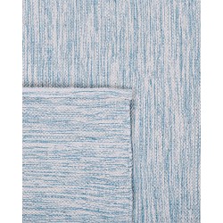 Dywan bawełniany 80 x 150 cm niebieski DERINCE