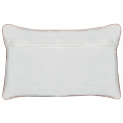 2 bawełniane poduszki dekoracyjne w gepardy 30 x 50 cm żółte ARALES