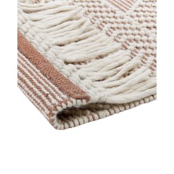 Dywan wełniany 160 x 230 cm beżowo-brązowy KESTEL