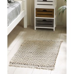 Dywan z juty 50 x 80 cm beżowy AFRIN