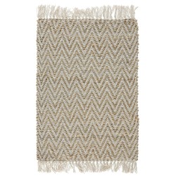 Dywan z juty 50 x 80 cm beżowy AFRIN