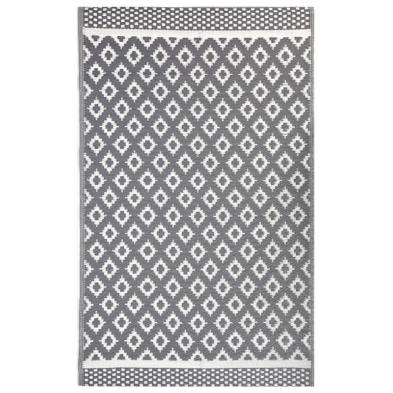 Dywan zewnętrzny 120 x 180 cm szary THANE