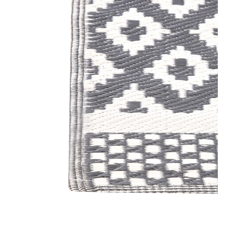 Dywan zewnętrzny 120 x 180 cm szary THANE