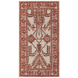 Dywan wełniany 80 x 150 cm pomarańczowo-beżowy ADILCEVAZ