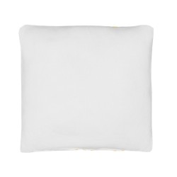 Bawełniana poduszka dla dzieci z nadrukiem 40 x 40 cm żółta RADZKOT