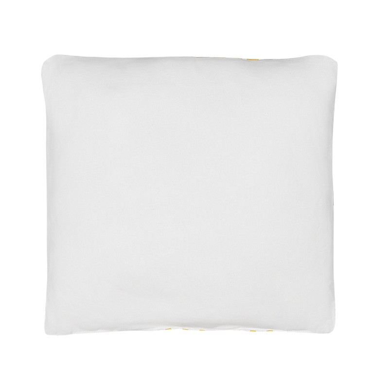 Bawełniana poduszka dla dzieci z nadrukiem 40 x 40 cm żółta RADZKOT