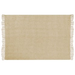 Koc VELLA Bawełna 150 x 200 cm Beżowy