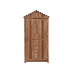 Szafa ogrodowa SAVOCA Drewno akacjowe 100 cm 40 cm Brązowy