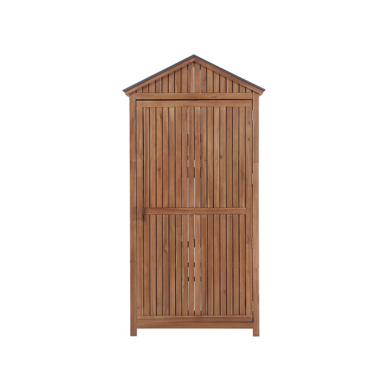 Szafa ogrodowa SAVOCA Drewno akacjowe 100 cm 40 cm Brązowy