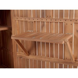 Szafa ogrodowa SAVOCA Drewno akacjowe 100 cm 40 cm Brązowy