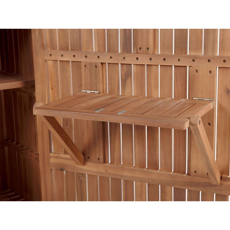 Szafa ogrodowa SAVOCA Drewno akacjowe 100 cm 40 cm Brązowy