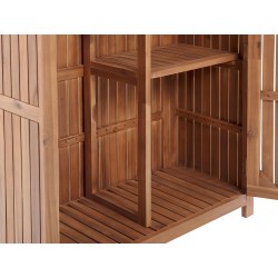 Szafa ogrodowa SAVOCA Drewno akacjowe 100 cm 40 cm Brązowy