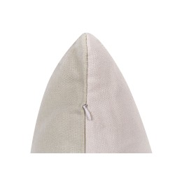 2 poduszki dekoracyjne z motywem królika 45 x 45 cm beżowoszare FATSIA