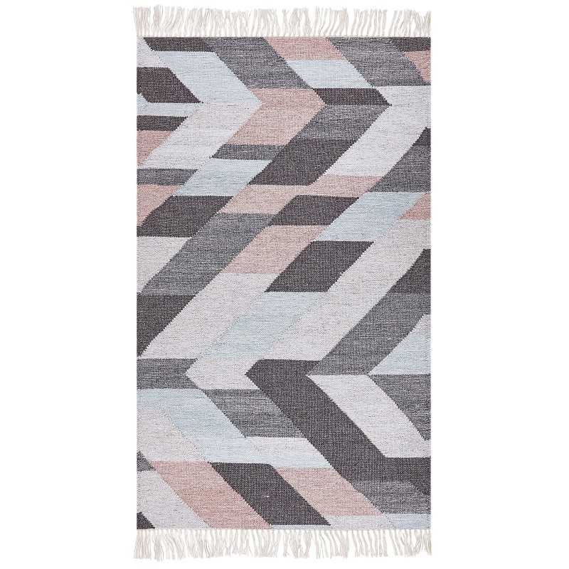 Dywan z juty 80 x 150 cm wielokolorowy NAKKAS